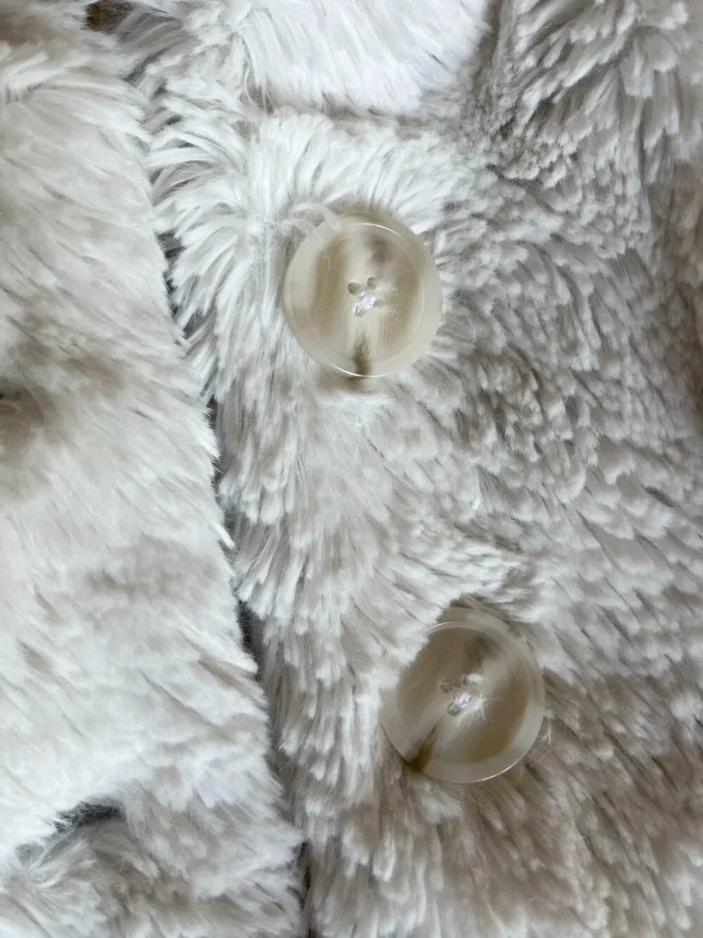 Patagonia ivory plush jacket M 10
